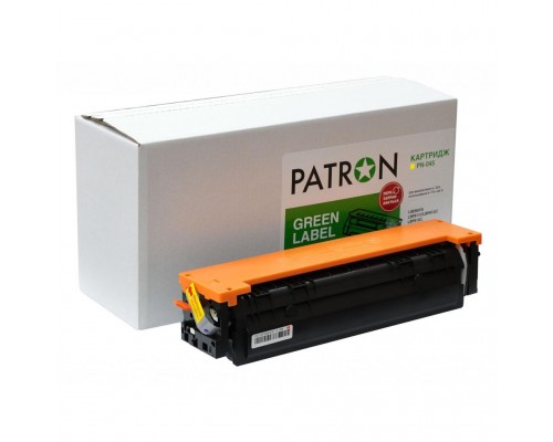 Картридж PATRON CANON 045 YELLOW GREEN Label (PN-045YGL)