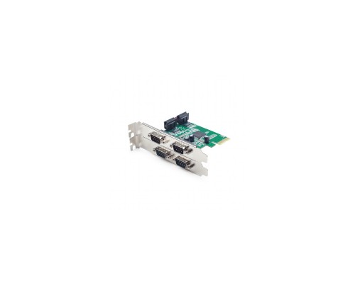 Контролер PCIe to COM 4 ports GEMBIRD (SPC-2)