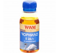 Чорнило WWM Epson XP-600/XP-605/XP-700 100г Yellow (E26/Y-2)