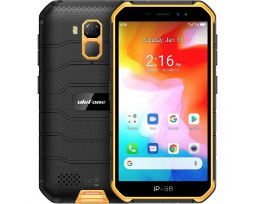 Мобільний телефон Ulefone Armor X7 2/16GB Black Orange (6937748733454)
