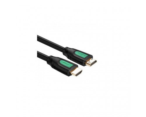 Кабель мультимедійний HDMI to HDMI 1.5m HD101 Round (Yellow/Black) Ugreen (10128)