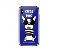 Чохол до моб. телефона WK iPhone XS, WPC-087, Cute Dog Blue (681920360841)