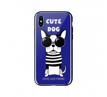 Чохол до моб. телефона WK iPhone XS, WPC-087, Cute Dog Blue (681920360841)