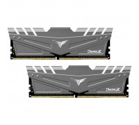 Модуль пам'яті для комп'ютера DDR4 16GB (2x8GB) 3600 MHz T-Force Dark Z Gray Team (TDZGD416G3600HC18JDC01)