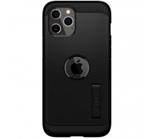 Чохол до моб. телефона Spigen iPhone 12 / 12 Pro Tough Armor, Black (ACS01710)
