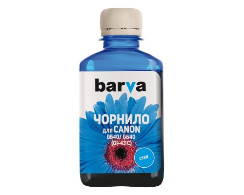 Чорнило Barva Canon GI-43 180 мл, cyan (CGI43-848)