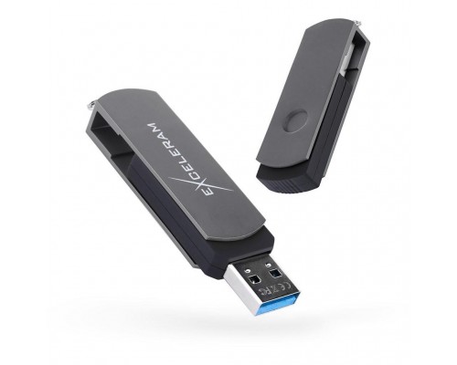 USB флеш накопичувач eXceleram 32GB P2 Series Gray/Black USB 3.1 Gen 1 (EXP2U3GB32)