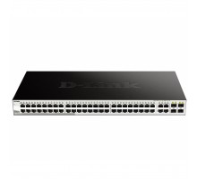 Комутатор мережевий D-Link DGS-1210-52/FL