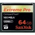 Карта пам'яті SanDisk Compact Flash Card 64Gb Extreme PRO (SDCFXPS-064G-X46)