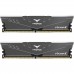 Модуль пам'яті для комп'ютера DDR4 16GB (2x8GB) 2666 MHz T-Force Vulcan Z Gray Team (TLZGD416G2666HC18HDC01)