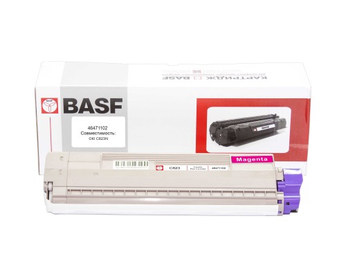 Тонер-картридж BASF OKI C822/823/833dn Magenta 46471102 (KT-46471102)