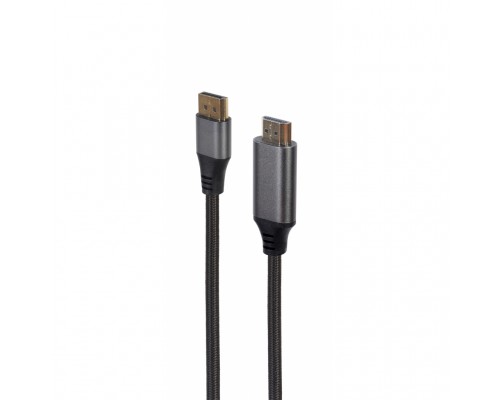 Кабель мультимедійний DisplayPort to HDMI 1.8m 4K 60Hz Cablexpert (CC-DP-HDMI-4K-6)