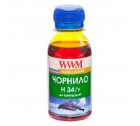 Чорнило WWM HP № 22/134/136 100г Yellow (H34/Y-2)