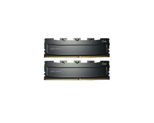 Модуль пам'яті для комп'ютера DDR3L 16GB (2x8GB) 1600 MHz Black Kudos eXceleram (EKBLACK3161611LAD)