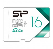 Карта пам'яті Silicon Power 16Gb microSDHC class 10 (SP016GBSTHBU1V21)