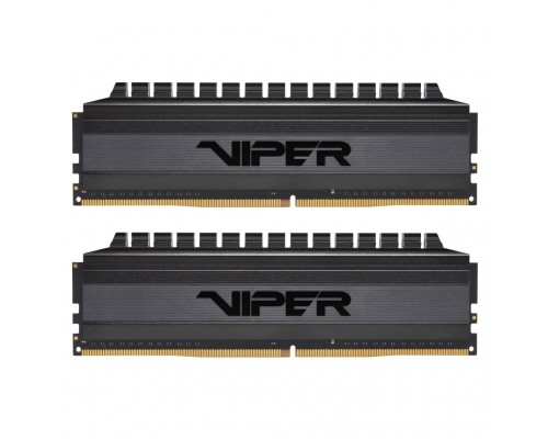Модуль пам'яті для комп'ютера DDR4 64GB (2x32GB) 3200 MHz Viper 4 Blackout Patriot (PVB464G320C6K)