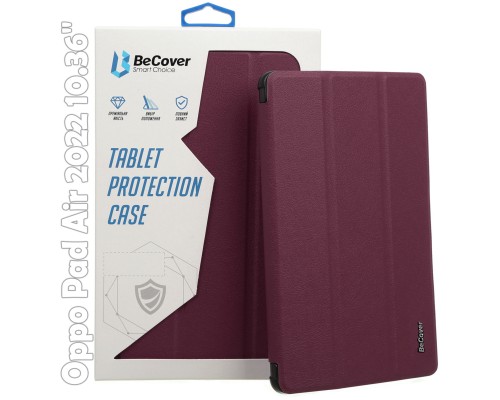 Чохол до планшета BeCover Smart Case Oppo Pad Air 2022 10.36" Red Wine (709523)