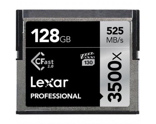 Карта пам'яті Lexar 128GB Compact Flash 3500x Professional (LC128CRBEU3500)