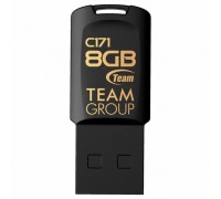 USB флеш накопитель Team 8GB C171 Black USB 2.0 (TC1718GB01)