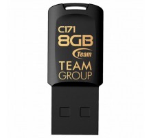 USB флеш накопичувач Team 8GB C171 Black USB 2.0 (TC1718GB01)