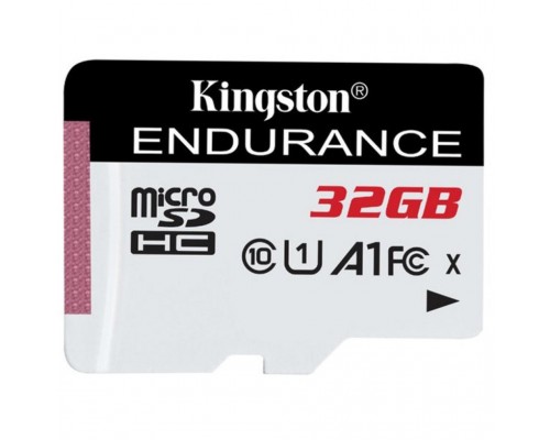 Карта пам'яті Kingston 32GB microSD class 10 UHS-I U1 A1 High Endurance (SDCE/32GB)