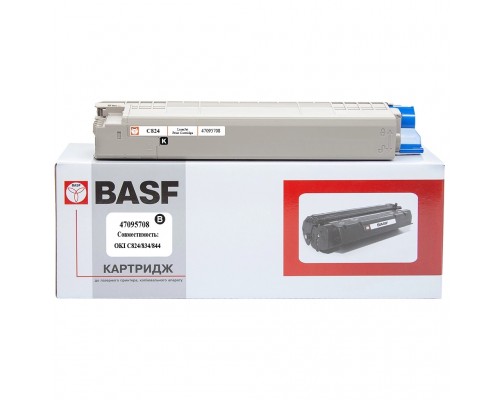 Тонер-картридж BASF OKI C824/834/844/ 47095708 Black (KT-47095708)