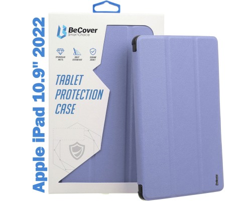 Чохол до планшета BeCover Removable Case mount Apple Pencil Apple iPad 10.9" 2022 Purple (708767)