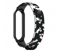 Ремінець до фітнес браслета Armorstandart Cartoon для Xiaomi Mi Band 7/6/5 Mickey Siluet Black (ARM59256)