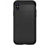 Чохол до моб. телефона Spigen iPhone X Slim Armor CS Black (057CS22155)