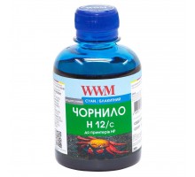 Чорнило WWM HP №10/ 11/12/13/14/82 (Cyan) (H12/C)