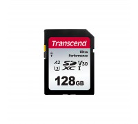 Карта пам'яті Transcend 128GB SD class 10 UHS-I U3 4K (TS128GSDC340S)