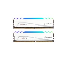 Модуль пам'яті для комп'ютера DDR5 32GB (2x16GB) 6000 MHz Redline RGB White Mushkin (MLB5C600DDDM16GX2)