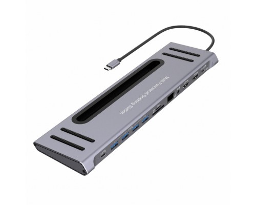 Концентратор XoKo USB-C 12 in 1 (XK-AС-1200)