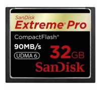 Карта пам'яті SANDISK 32Gb Compact Flash eXtreme Pro (SDCFXP-032G-X46/SDCFXPS-032G-X46)