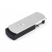 USB флеш накопичувач eXceleram 64GB P2 Series White/Black USB 2.0 (EXP2U2WH2B64)