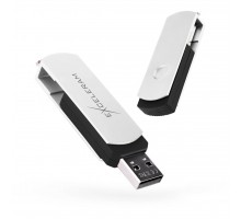 USB флеш накопичувач eXceleram 64GB P2 Series White/Black USB 2.0 (EXP2U2WH2B64)