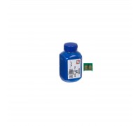 Тонер HP CLJ CP1025 35г Cyan +chip AHK (1500124)