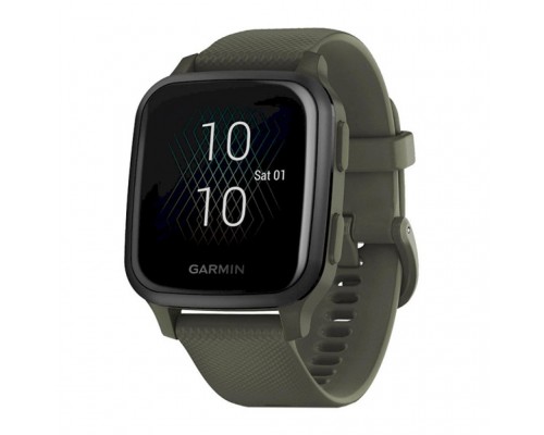 Смарт-годинник Garmin Venu Sq, Music, Moss/Slate (010-02426-13)