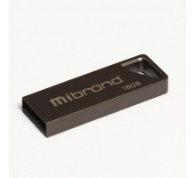USB флеш накопичувач Mibrand 16GB Stingray Grey USB 2.0 (MI2.0/ST16U5G)