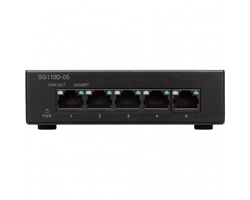 Комутатор мережевий Cisco SG110D-05-EU