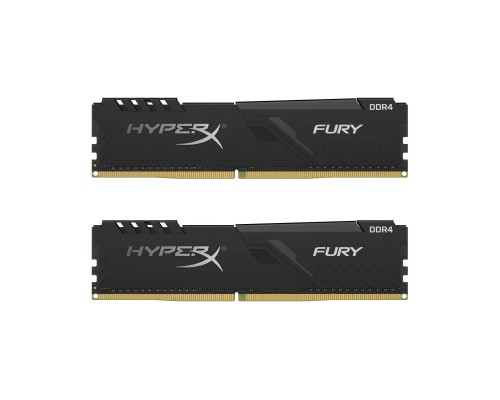 Модуль пам'яті для комп'ютера DDR4 16GB (2x8GB) 3733 MHz HyperX Fury Black Kingston (HX437C19FB3K2/16)