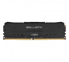 Модуль пам'яті для комп'ютера DDR4 8GB 2666 MHz Ballistix Black Micron (BL8G26C16U4B)