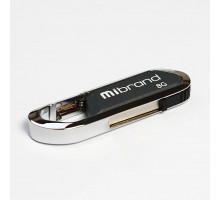 USB флеш накопичувач Mibrand 8GB Aligator Grey USB 2.0 (MI2.0/AL8U7G)