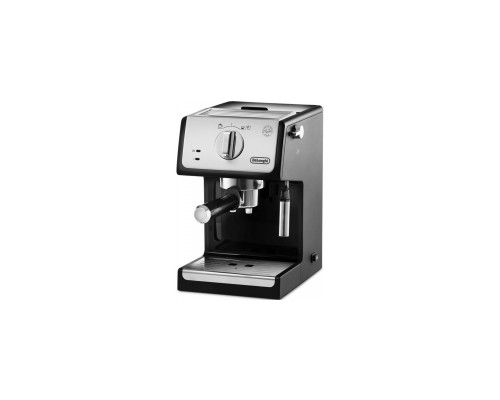 Ріжкова кавоварка еспресо DeLonghi ECP 33.21 BK Silver (ECP33.21BKSilver)