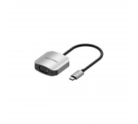 Перехідник USB3.1 Type-C to VGA (F) 0.15m 1080p 60Hz Vention (TDFHB)