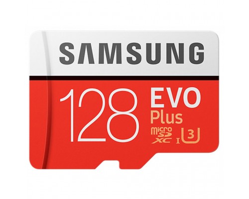 Карта пам'яті Samsung 128GB microSD class 10 EVO PLUS UHS-I (MB-MC128GA/RU)