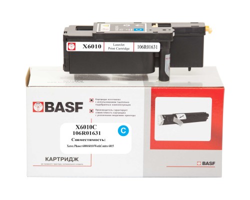 Тонер-картридж BASF Xerox Ph 6000/6010N Cyan 106R01631 (KT-X6010C)