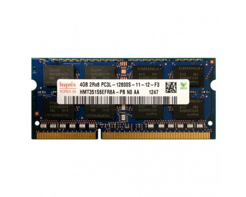 Модуль пам'яті для ноутбука SoDIMM DDR3L 4GB 1600 MHz Hynix (HMT351S6EFR8A-PB)