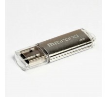 USB флеш накопитель Mibrand 16GB Cougar Silver USB 2.0 (MI2.0/CU16P1S)