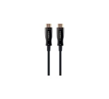 Кабель мультимедійний HDMI to HDMI 10.0m AOC V.2.0, 4K 60Hz Gold Cablexpert (CCBP-HDMI-AOC-10M-02)